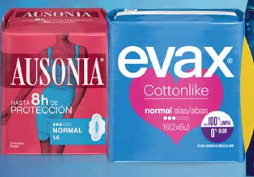 Prueba gratis Ausonia, Evax y Tampax